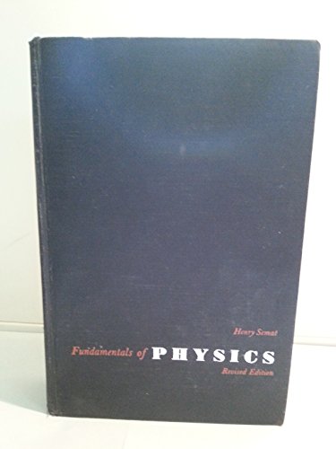 Fundamentals of Physics B00KXA7RFS Book Cover