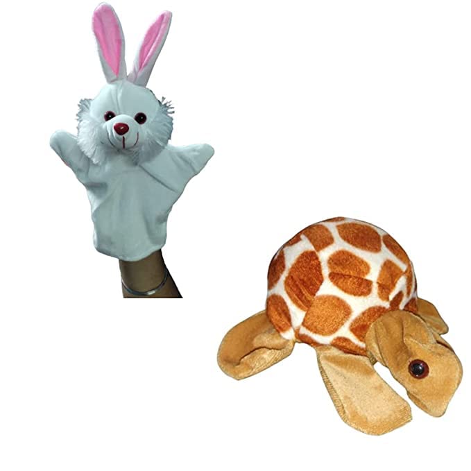 Buy ChiChimpu Toys Rabbit & Tortoise Hand Puppet Storytelling