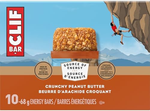 Clif Bar, Energy Bars, Crunchy Peanut Butter, 680 g (Pack of 10) — view 6