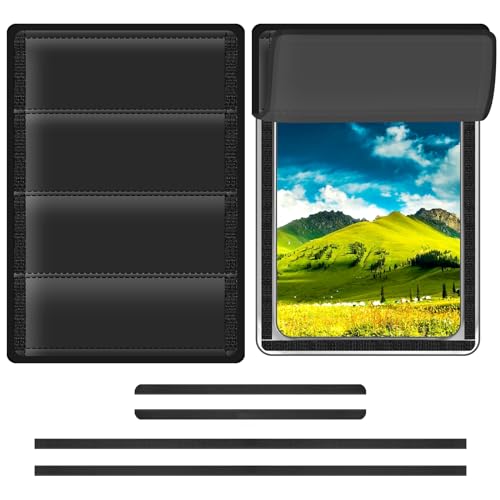 Image of RV Door Window Shade Cover 25 inch (L) x 16 inch (W), Foldable Hook&Loop Design, RV Blackout Window Cover with UV Protection, Waterproof Fabric, Reflective