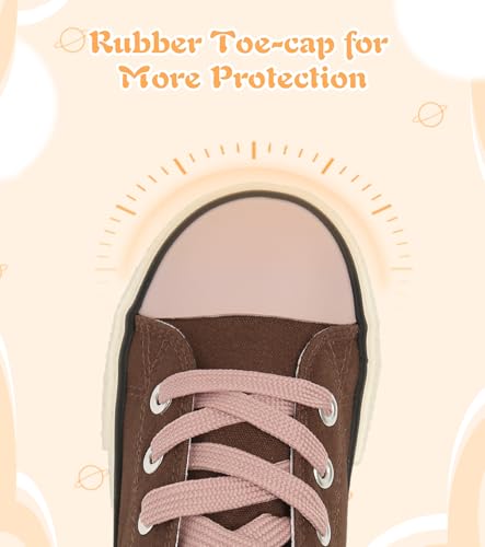 Image of Toddler Little Kid Cushioned Canvas Shoes Slip On Sneakers Soft and Durable