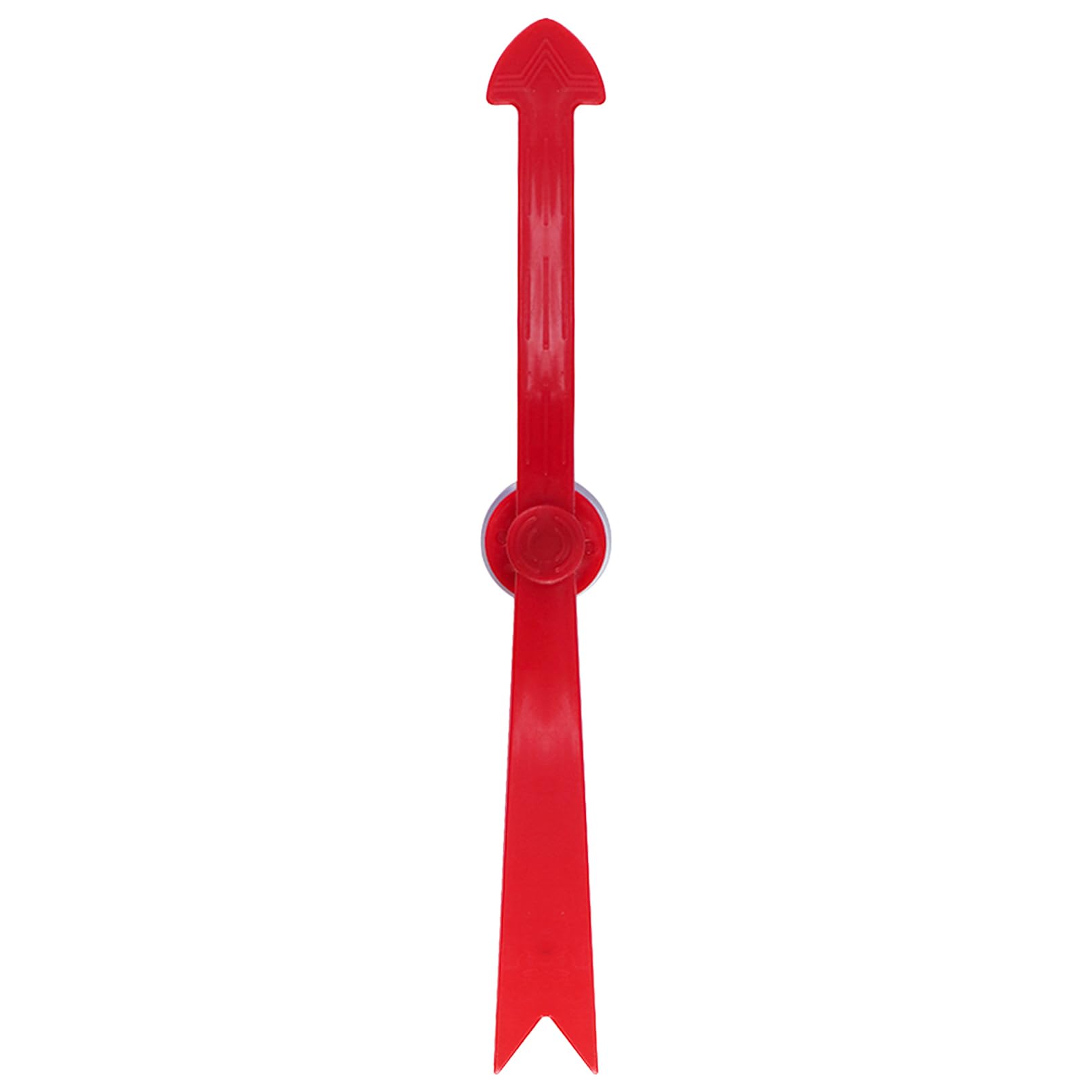 Large Arrow Spinner, 11.8 in/30 cm, Red Plastic with Suction Cup, Spinners Game for Classroom Activities, Math Games Teacher Supplies, Teaching Tools for Elementary School, Party Board Games
