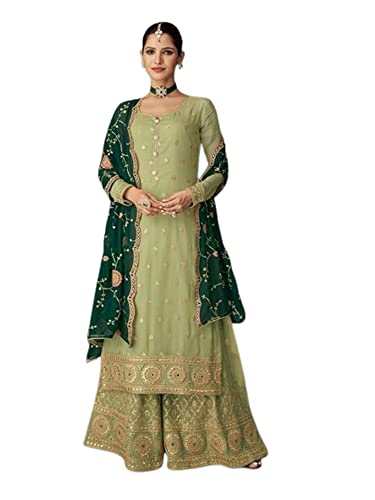 Sharar Salwar Kameez en georgette de qualité supérieure modèle 8743