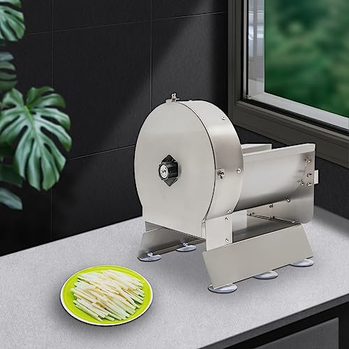 Cortadora eléctrica manual de verduras 40W con ajuste de grosor miniatura 4