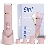Épilation douce et sans douleur pour la peau : la tondeuse bikini pour femme utilise des lames en acier inoxydable hypoallergéniques qui glissent en douceur sans tirer ni irritation, spécialement conçues pour les zones sensibles comme la ligne du bikini et les aisselles. Équipé de 1 peigne de coupe réglable, il élimine précisément et confortablement les poils pour répondre aux différentes préférences de longueur.