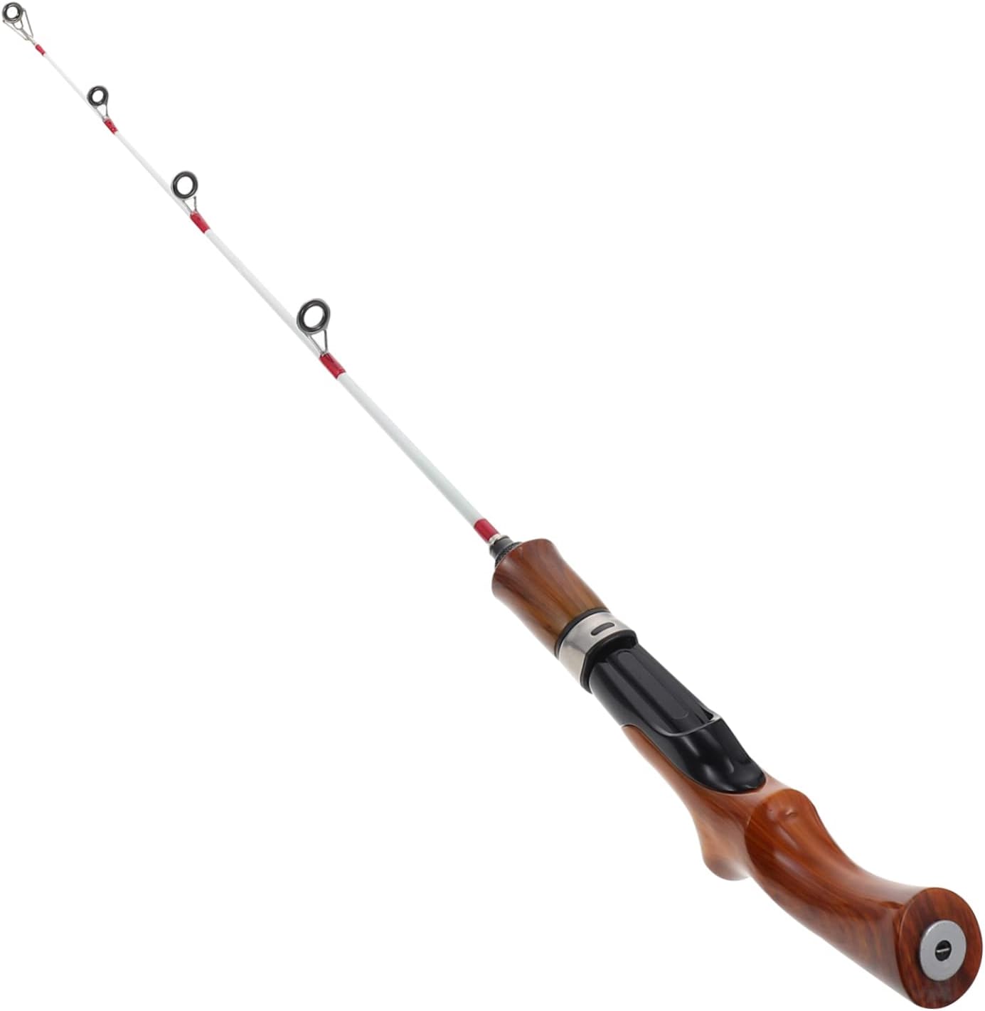 Milisten Ice Rod Lightweight Telescopic Fishing Pole Retractable Ice Fishing Accessory for Winter