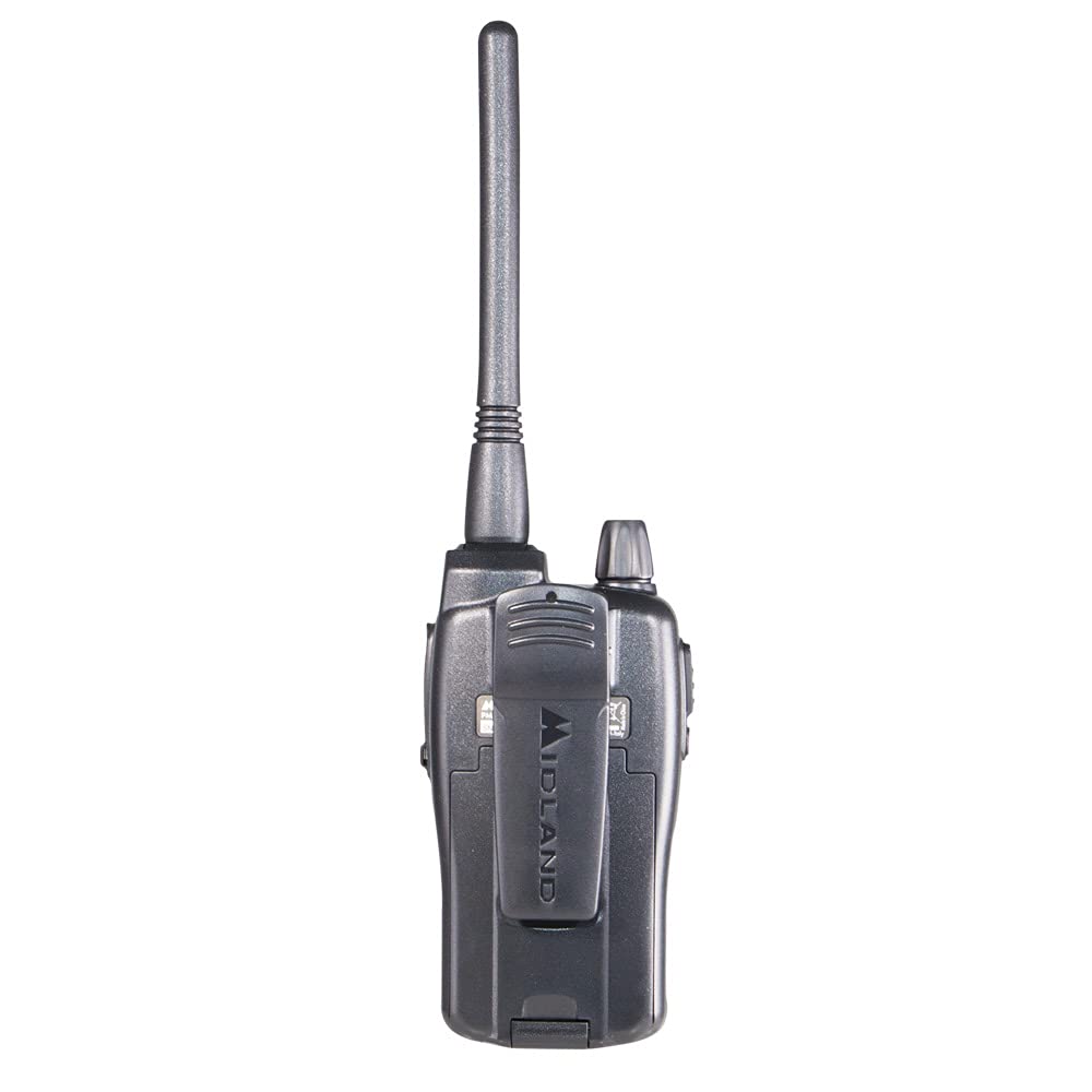 Midland - Walkie Talkie Profesional Largo Alcance 10 km G9 Pro Work Edition 101 Canales (36 PMR446/69 LPD), 4 Piezas, Radioaficionados sin Licencia, IPX4 Impermeable, Autonomía 18H, Pilas y Accesorios