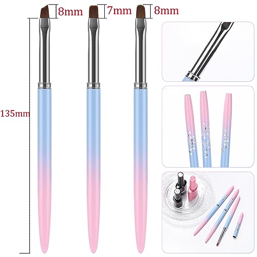 Jassins Nail Art Clean Up Brushes thumb #6
