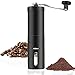 Macinacaffè manuale in grani con impostazione regolabile - Macinacaffè a macina conica Macinini in ceramica a grani interi Manovella per Aeropress, Caffè a goccia, Espresso, French Press, Birra Turca