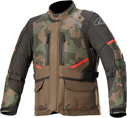 alpinestars バイクジャケット 858 DARK KHAKI CAMO ANDESV3 DRYSTARジャケット 3207521