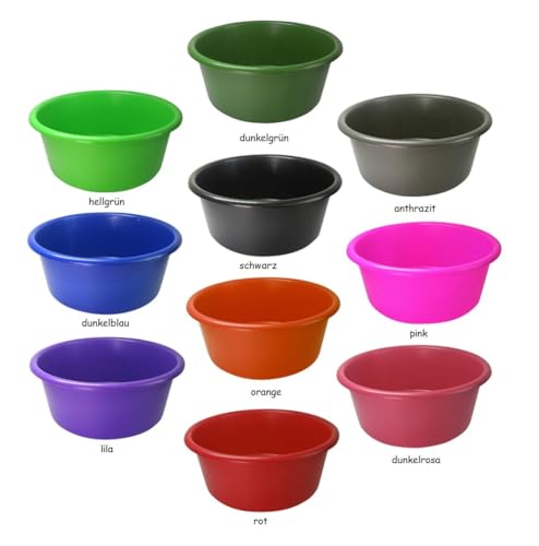 NETPROSHOP 5 Liter Schüssel Müsli Schale groß Lebensmittelecht Futterschüssel, Farbe:Pink