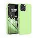 kwmobile Coque Compatible avec Apple iPhone 12 Pro Max - Housse de téléphone Protection Souple en TPU Silicone - Tomate Verte