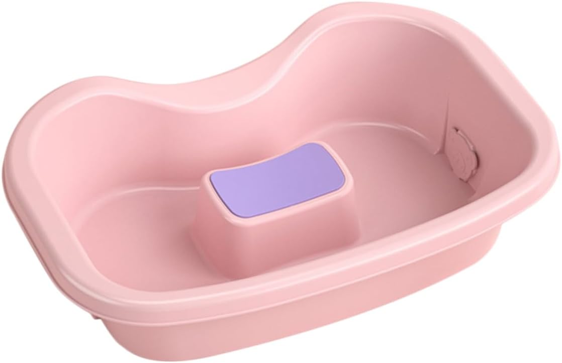 Portable Hair Washing Basin for Home Adjustable Shampoo Tray Neck Support for Bedridden and Pregnant Women Easy to Use No Bending Required for Elderly Care