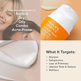 Paula's Choice 10% Azelaic Acid Booster & C5 Vitamin C Moisturizer