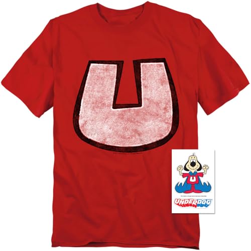 Popfunk Classic Underdog Distressed Logo Retro Cartoon T Shirt2