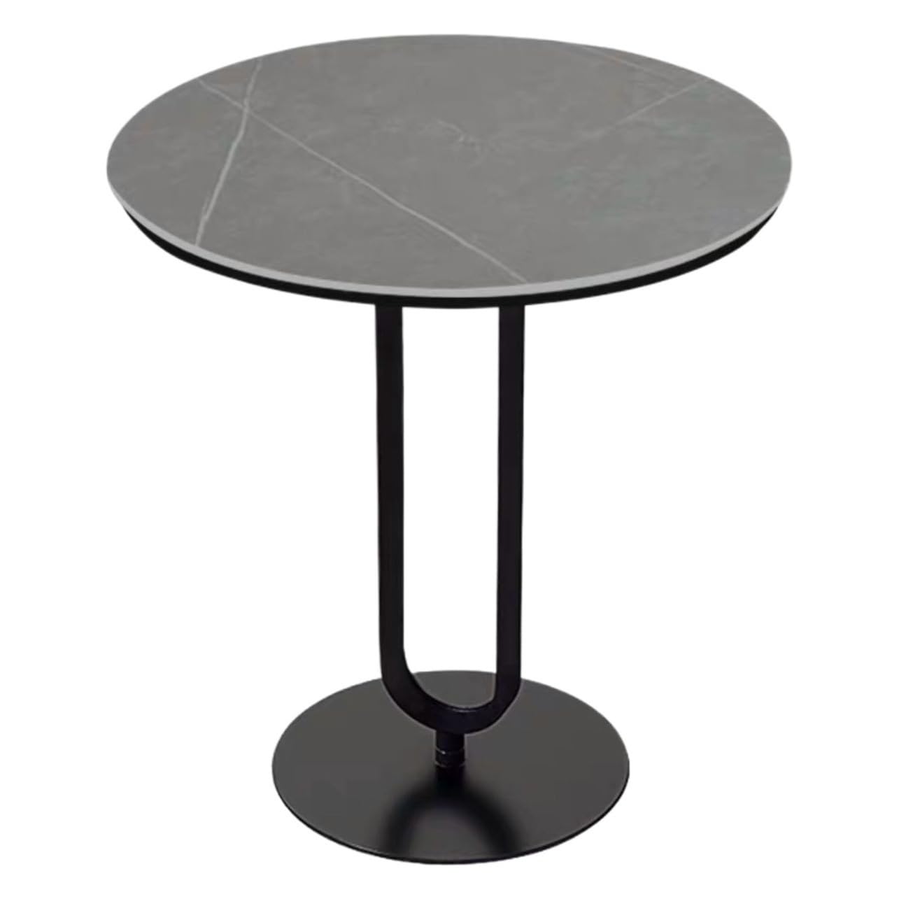 Mesa esquinera de piedra con diseño minimalista italiano