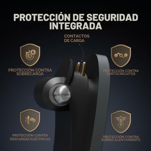 Estación de carga para Ray-Ban Meta compatible con gafas Oakley electrónicas 4