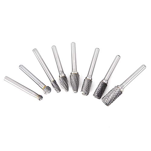 Kit de fresas de carburo de tungsteno para pulido miniatura 5
