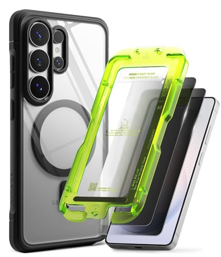Protection Samsung S26 Ultra haut de gamme avec coque transparente magnétique
