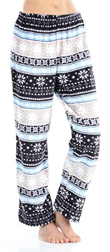 Image of PajamaMania Women's Fleece Long Sleeve Pajama PJ Set