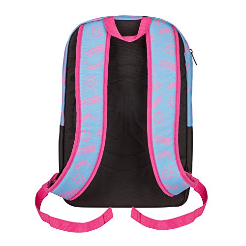 JINX Overwatch D.Va Splash Adult Backpack, Blue/Pink, 18"3