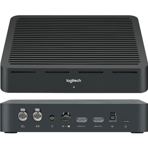 Logitech Rally Display Hub per videoconferenze 4K (Rinnovato)