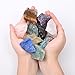 Gemstone Labradorite Raw Crystal 1PC, Natural Stone Crystals Raw Gemstones and Crystals for Meditation, Decoration, Gemstone Collection