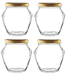 Nakpunar 4 pcs 29 oz Tureen Glass Jars