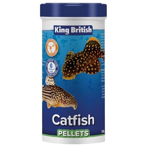 King British Catfish Pellets for Healthy Fish Cover
