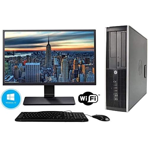 HP Full Station PC 8200 I5 3,1 Ghz 8Go RAM 240Go SSD 10X Ports USB – C0lé WI-FI + Moniteur Dell 2014HF + Clavier et Souris Trust…(Reconditionné)