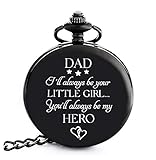 FJ FREDERICK JAMES Gifts for Dad from Daughter I Dad Gifts from Daughter -I Will Always be Your Litt