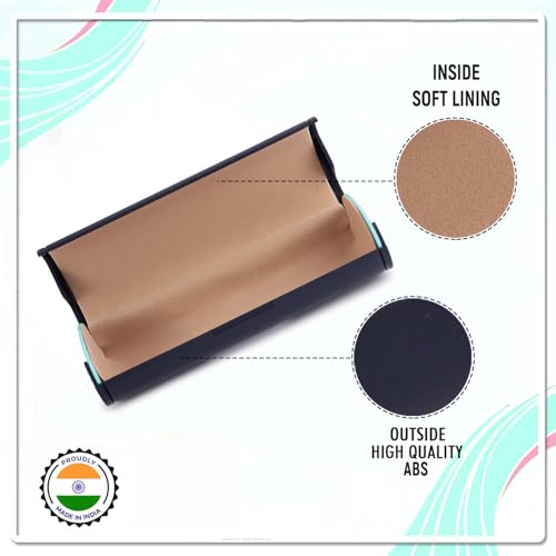 Image of Unisex Lightweight Specs Hinge-Spring Eyewear Dabbi Abs Hard Case Cover
