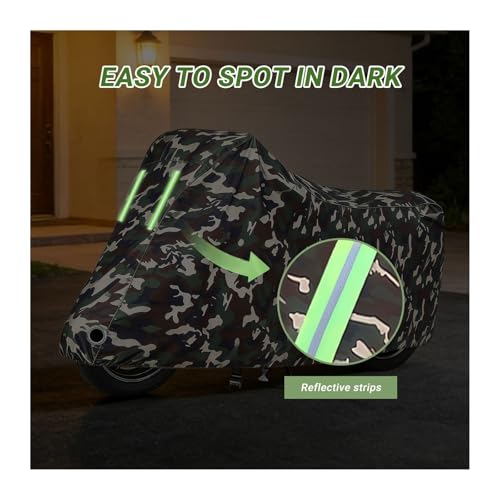 Housse de moto imperméable pour Piaggio MP3 125 Hybrid extérieure anti-UV - 4