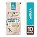 Folgers Simply Gourmet Natural Vanilla Flavored Ground Coffee, 10 Ounces