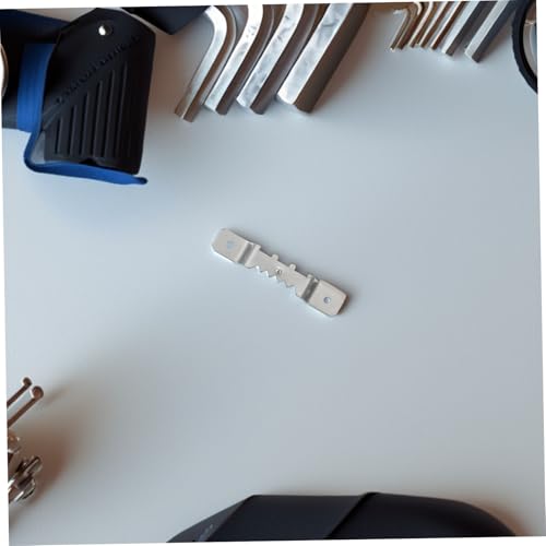 Image of Generic 10pcs Metal Hanger Screws Double Hole Frame Wire for Hanging Picture Hanging Hardware