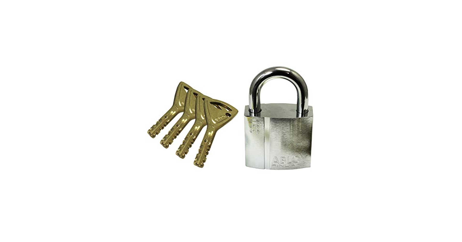 Amazon | ハイロジック ABLOY 南京錠 パッドロック PL330N/25