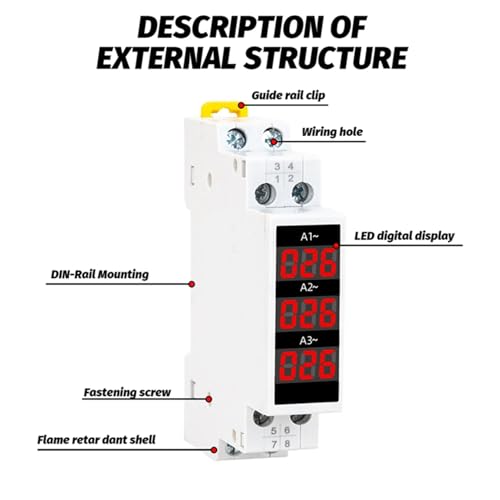 Ampèremètre triphasé pour équilibrer vos phases électriques sans erreur - 6