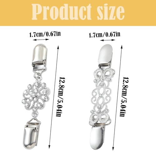 Image of 5Pcs Dress Clips Back Cinch, Dress Clips Back Cinch for Women Dress Accessories Adjustable Clip, Prevent Garments Slipping for Dresses Tops and Garments Fashion Essential