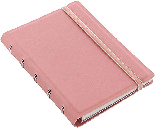 Carnet de notes rechargeable format poche rose Filofax 112 pages