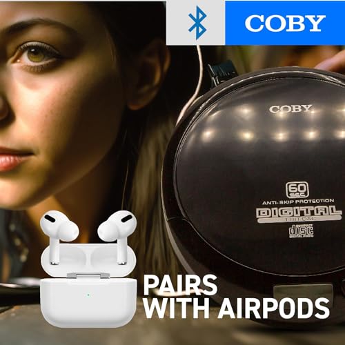 Coby CD201BK Cd Player Portable Bluetooth Cd Player thumb #4