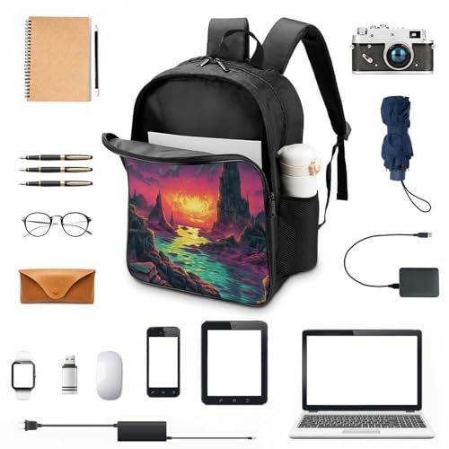 Mochila infantil Blue Planet para colegio y excursiones con espalda transpirable 4