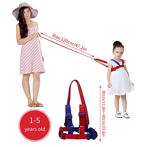 Ehuihuan Kind Sicherheitsleine, Anschnallgurt für Kinder, Steh- und Lauflernhilfen-120cm
