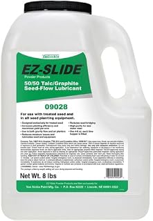 EZ-Slide Seed Powder Lubricant 50% Talc 50% Graphite 8 lbs. fits Universal Planter Parts Talc/Graphite/Coatings fits New Holland 73340734 fits Kinze 117478