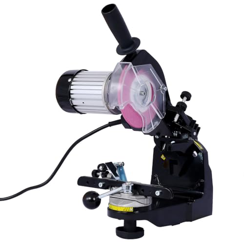STANSS Electric Chainsaw Sharpener with 3 Grinding Wheels
