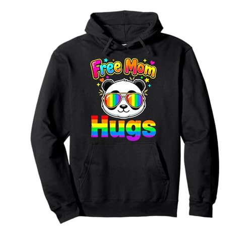 Free Mom Hugs LGBTQIA+ Ally Pride Month�B �p�[�J�[