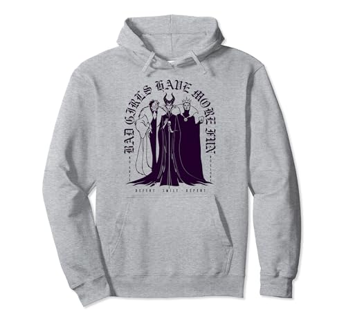 Sweat Disney Villains Bad Girls avec capuche pour femme au quotidien