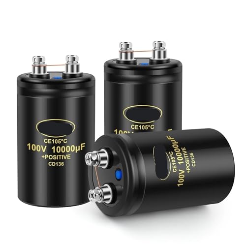 Condensateur à vis 63V 47000UF haute capacité 105°C avec support
