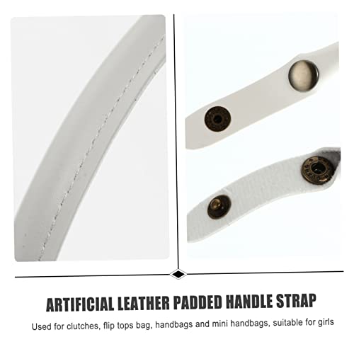 BESTOYARD 6 Peças De Alça De Bolsa De Couro Imitação De Alça De Bolsa De Substituição Alça De Bolsa