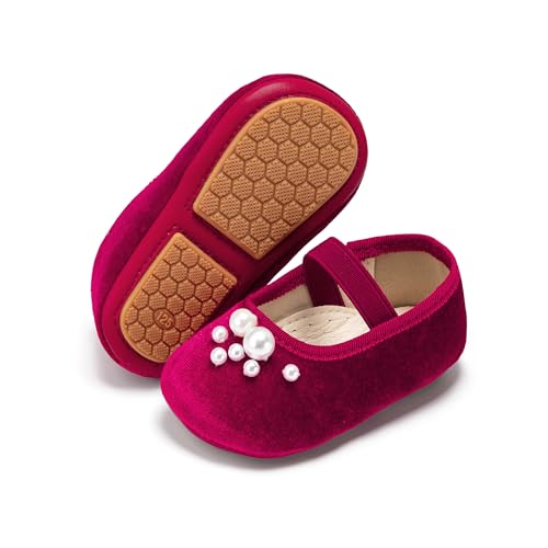 Image of PHIRAMIN Toddler Girl Mary Jane Dress Shoes-Little Girl School Uniform Shoes for Wedding Party