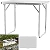 White - 80 x 60 x 69cm Fold-up Table